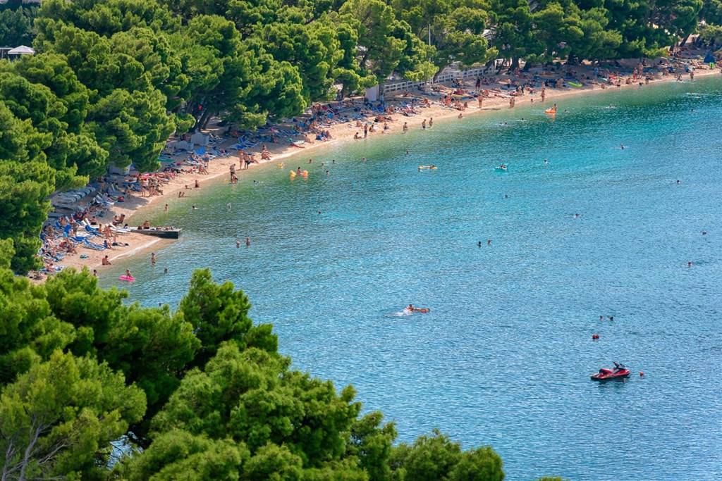 Dalmacija Sunny Hotel by Valamar: Beach