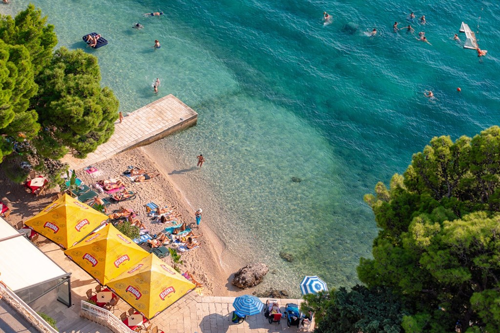 Dalmacija Sunny Hotel by Valamar: Beach