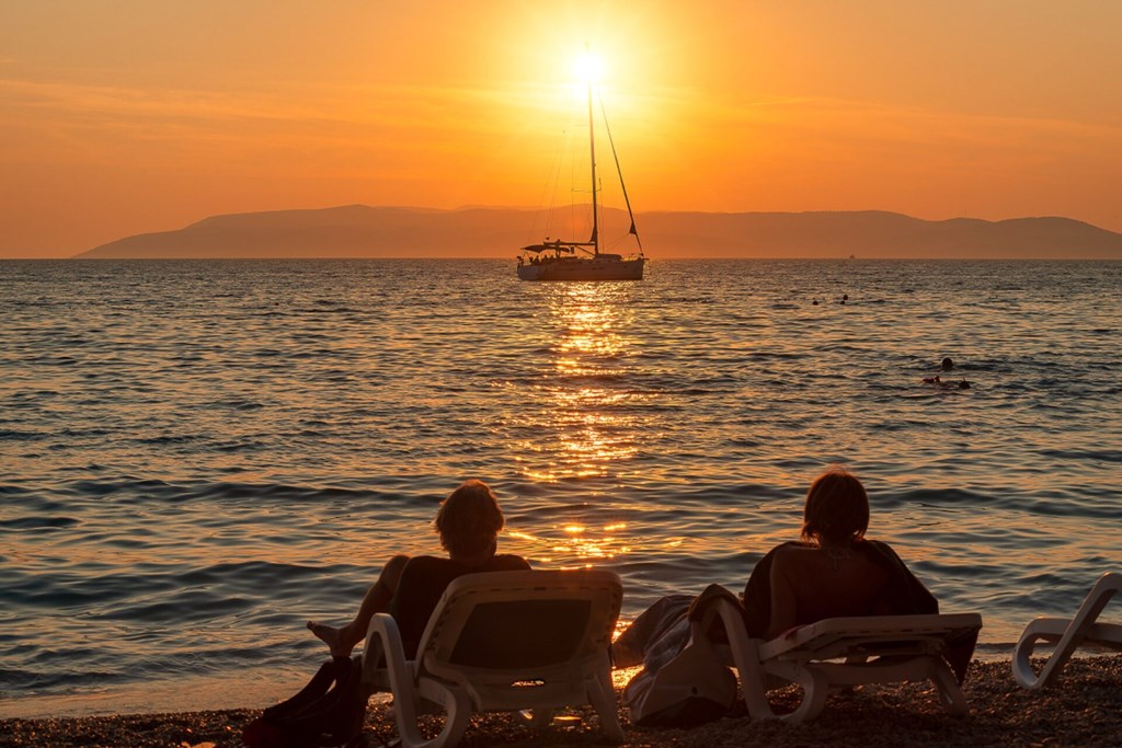 Dalmacija Sunny Hotel by Valamar: Beach