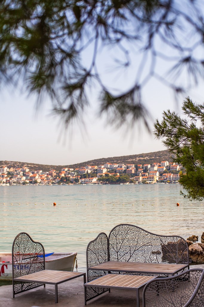 Borovnik: Beach