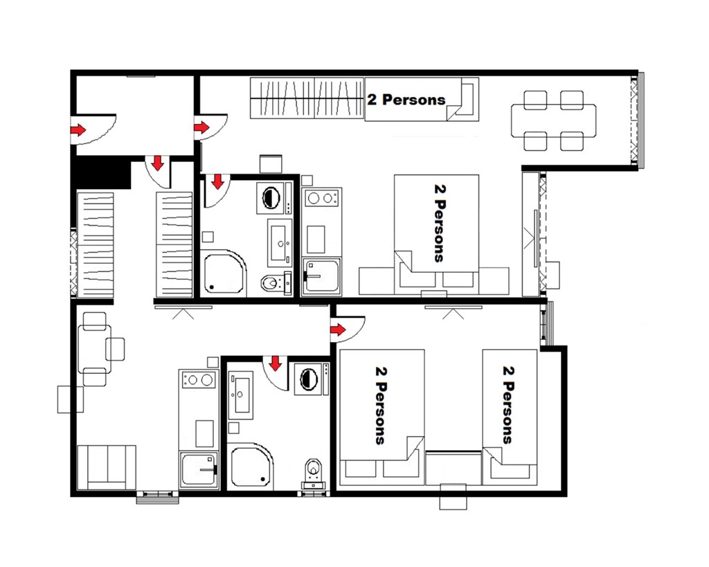 D&D Apartments Budva 3: Room APARTMENT ONE BEDROOM