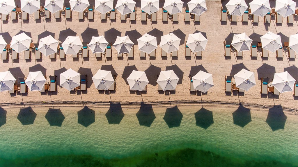 Hotel Huma Kotor Bay: Beach