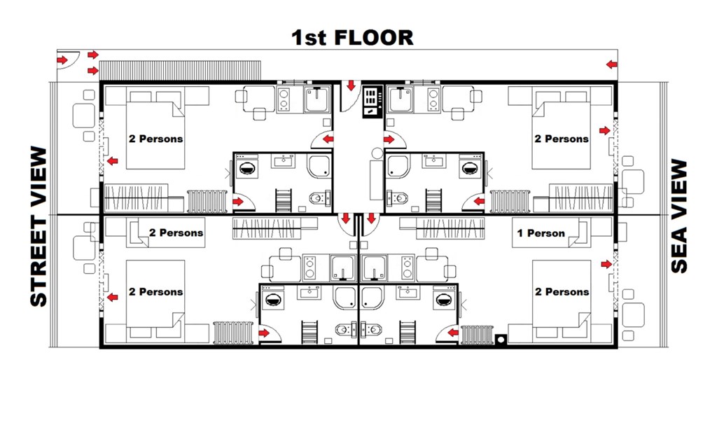 D&D Apartments Tivat: General view