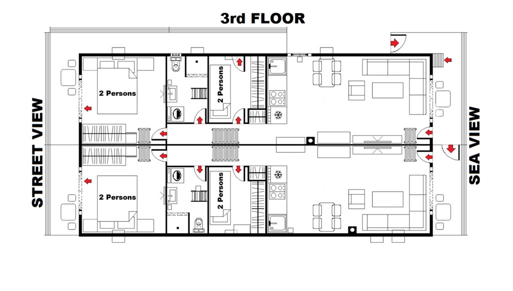 D&D Apartments Tivat: General view