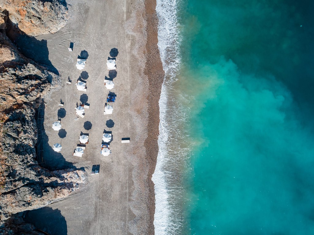 The Chedi Lustica bay: Beach