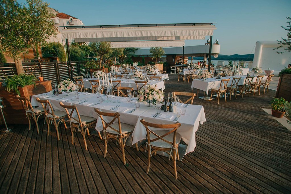 Hotel La Roche: Terrace