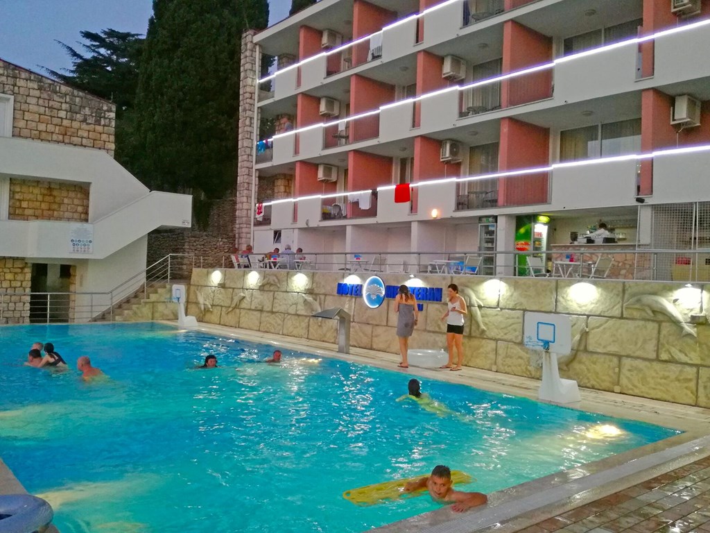 Hotel Mediteran Ulcinj: Pool