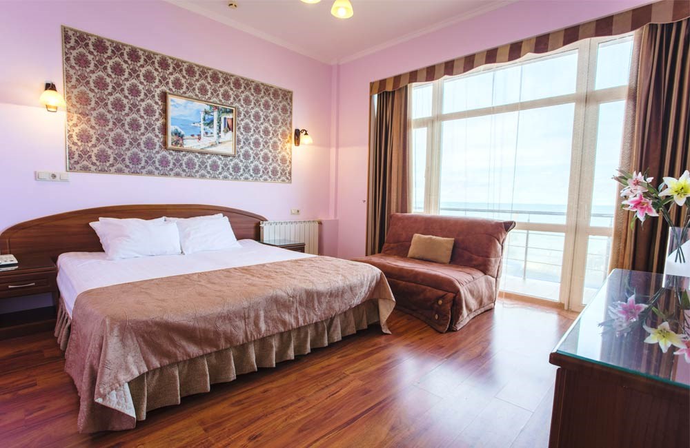 Evraziya (Anapa) Otel`: Стандартный 2-местный 1-категории (вид на море) 