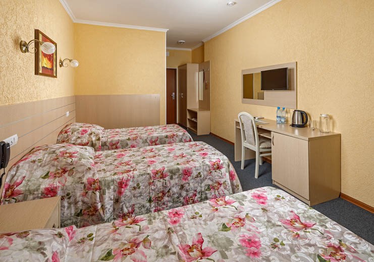 Lazurny`j bereg(Anapa) Park-otel`: Стандартный 3-местный (без балкона)