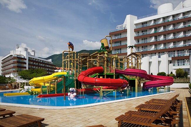 ALEAN FAMILY RESORT & SPA BIARRITZ Otel: Водный комплекс Aquaplay