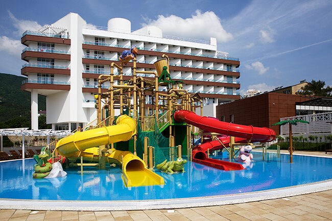 ALEAN FAMILY RESORT & SPA BIARRITZ Otel: Водный комплекс Aquaplay