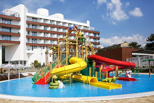 ALEAN FAMILY RESORT & SPA BIARRITZ Otel: Водный комплекс Aquaplay