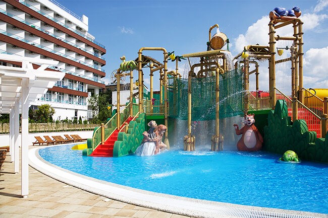 ALEAN FAMILY RESORT & SPA BIARRITZ Otel: Водный комплекс Aquaplay