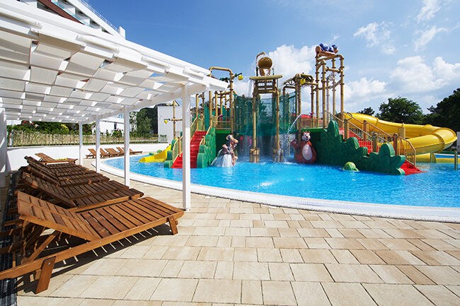 ALEAN FAMILY RESORT & SPA BIARRITZ Otel: Водный комплекс Aquaplay