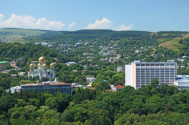 Centrosouz Sanatorium: Вид на горд