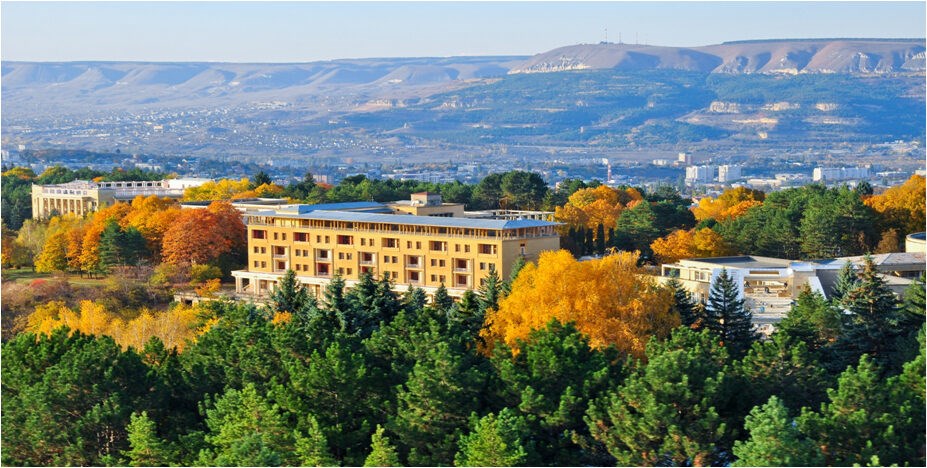 Sanatorium im. Ordzhonikidze: Здание