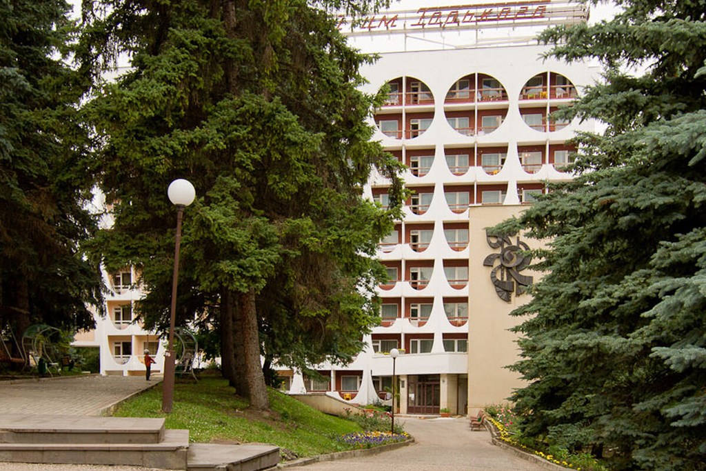 Sanatorium im. Gorkogo: Территория