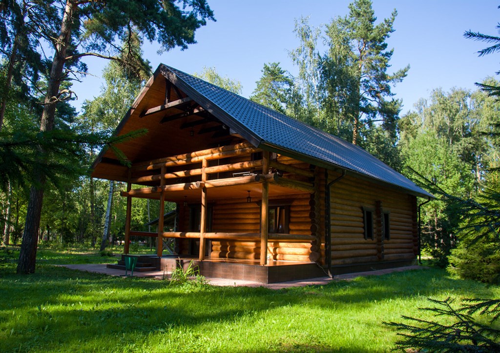 Elochki Sanatorij: Деревянная баня с купелью