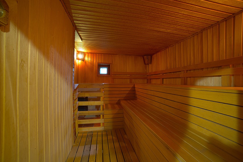Elochki Sanatorij: Деревянная баня с купелью