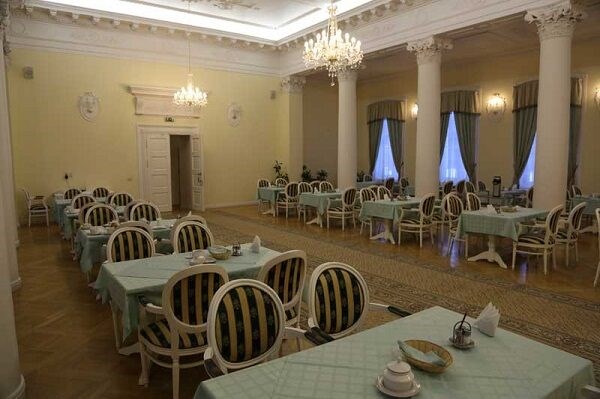 Voronovo Sanatorij: Ресторан в корпусе №2