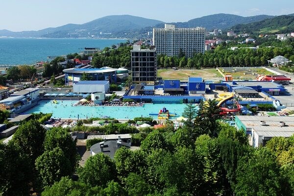 Sanatorij «Adlerkurort» korpus «Neptun» Pansionat: Бассейн открытый