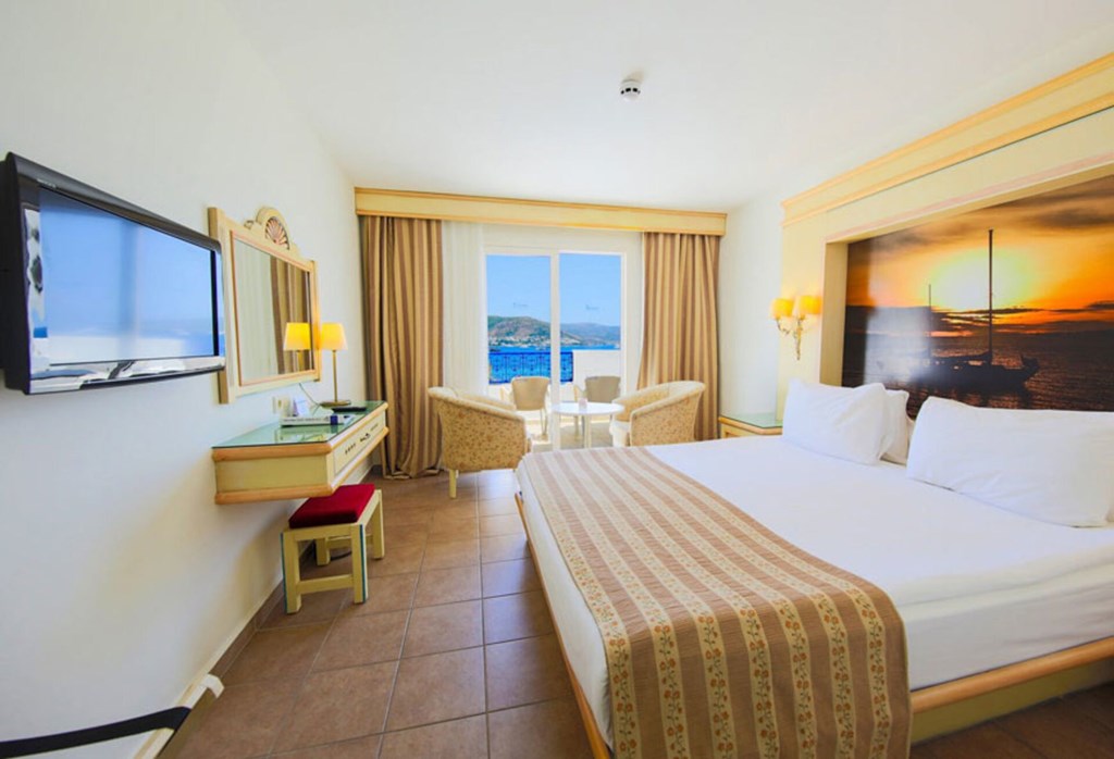 Salmakis Resort & Spa: Room DOUBLE SEA VIEW