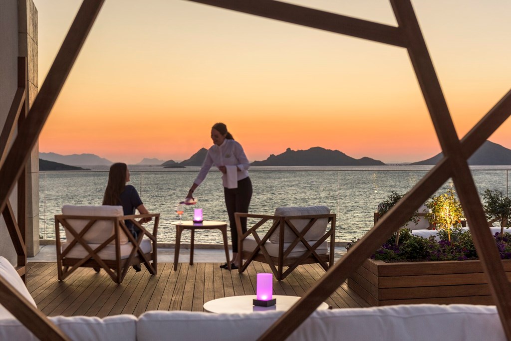 Swissotel Bodrum Beach Resort: Terrace