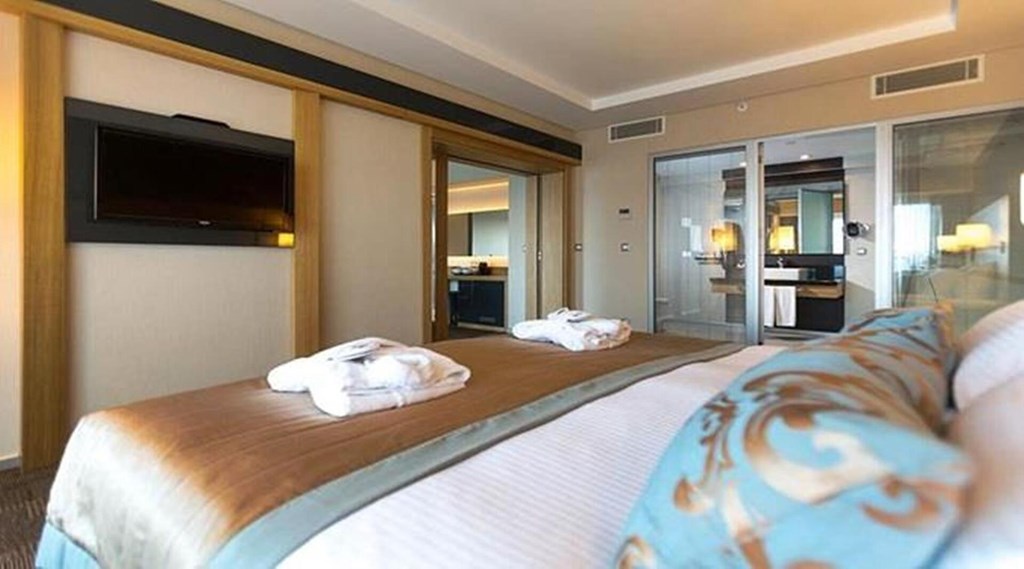 Boyalik Beach Hotel & Spa: Room DOUBLE SINGLE USE GARDEN VIEW