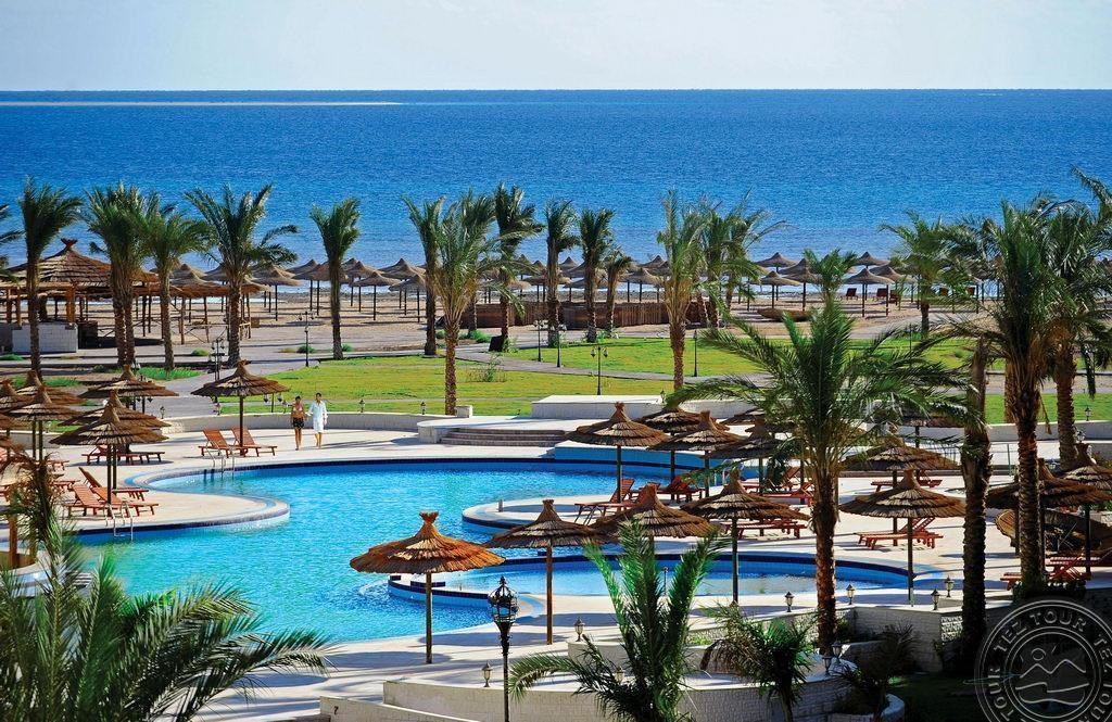 Albatros Amwaj Abu Soma (Ex. Amwaj Blue Beach Resort & Spa): Пляж отеля poll-beach-tez-tur