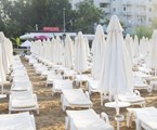 Merve Sun Hotel & Spa: Пляж отеля