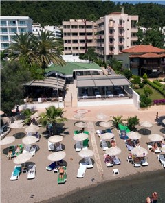 Amos Hotel: Пляж отеля - photo 6