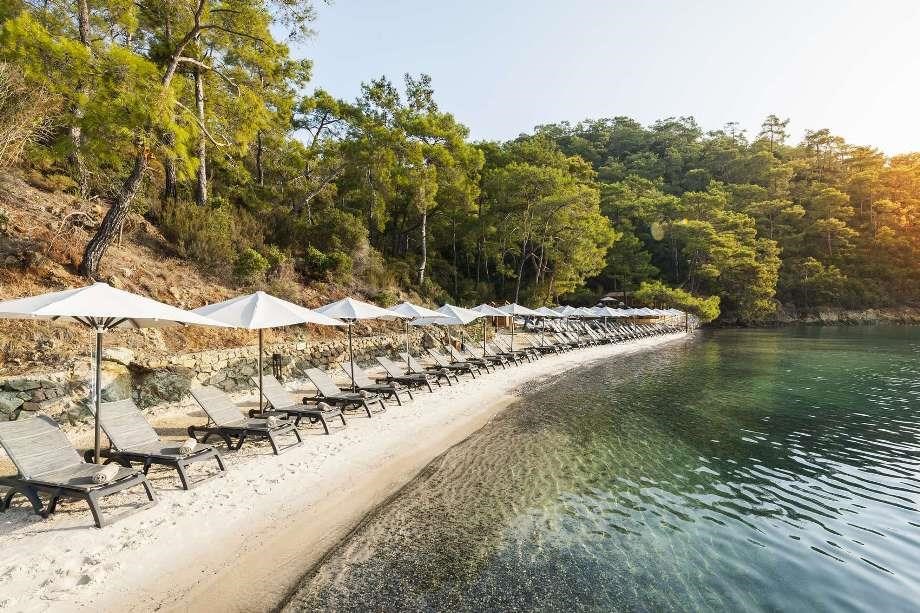 Rixos Premium Gocek: Пляж