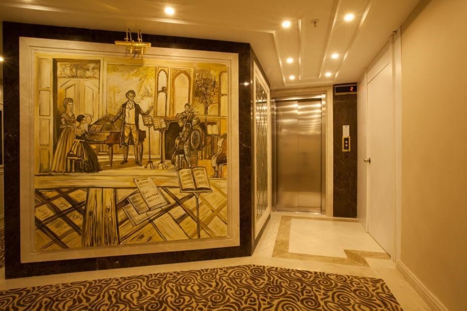 Beethoven Istanbul Hotel: Территория отеля