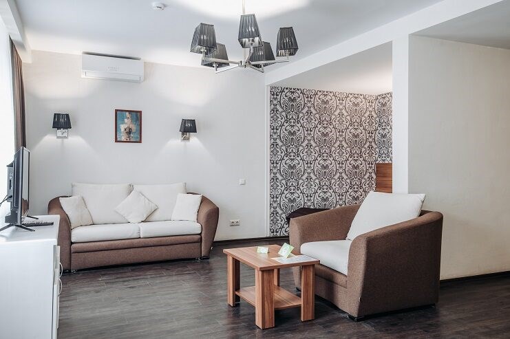 Lesnoj (by`vsh. Heliopark) Park-otel`: Апартаменты 2-местный 1-комнатный "Апартаменты" с мини-кухней Апартаменты 2-местный 1-комнатный