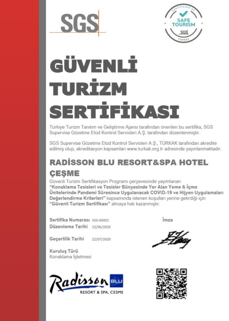 Radisson Blu Resort & SPA Cesme: General view