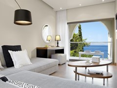 Marbella Corfu Hotel : Suite Sea View Living area - photo 62