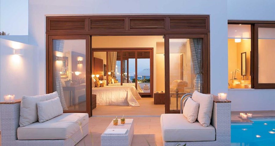 Amirandes Grecotel Exclusive Resort: Beach Villa Sea View