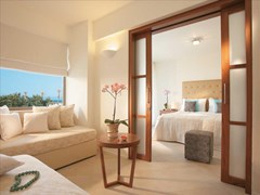 Amirandes Grecotel Exclusive Resort: Family Suite Master Bedroom & Living Area - photo 55