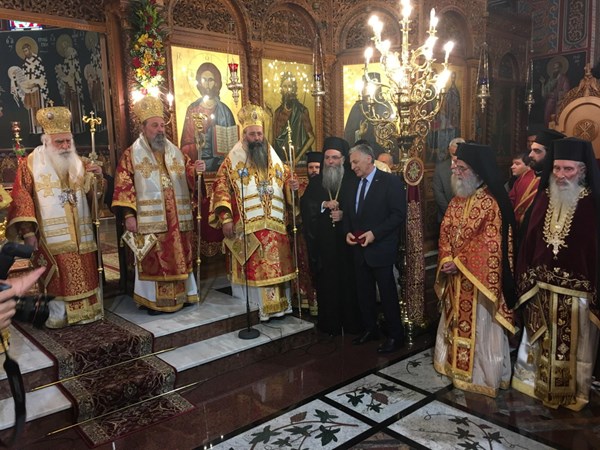 Президент холдингу Mouzenidis Group Борис Музенідіс нагороджений медаллю Святої Катерини
